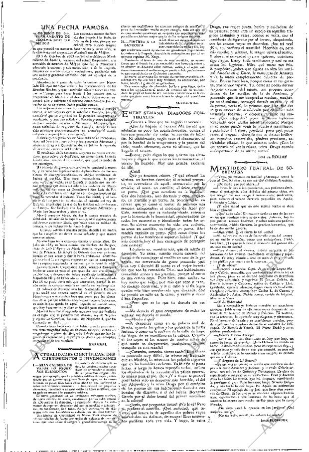 ABC MADRID 19-06-1903 página 6