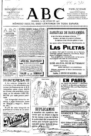 ABC MADRID 30-06-1903 página 1