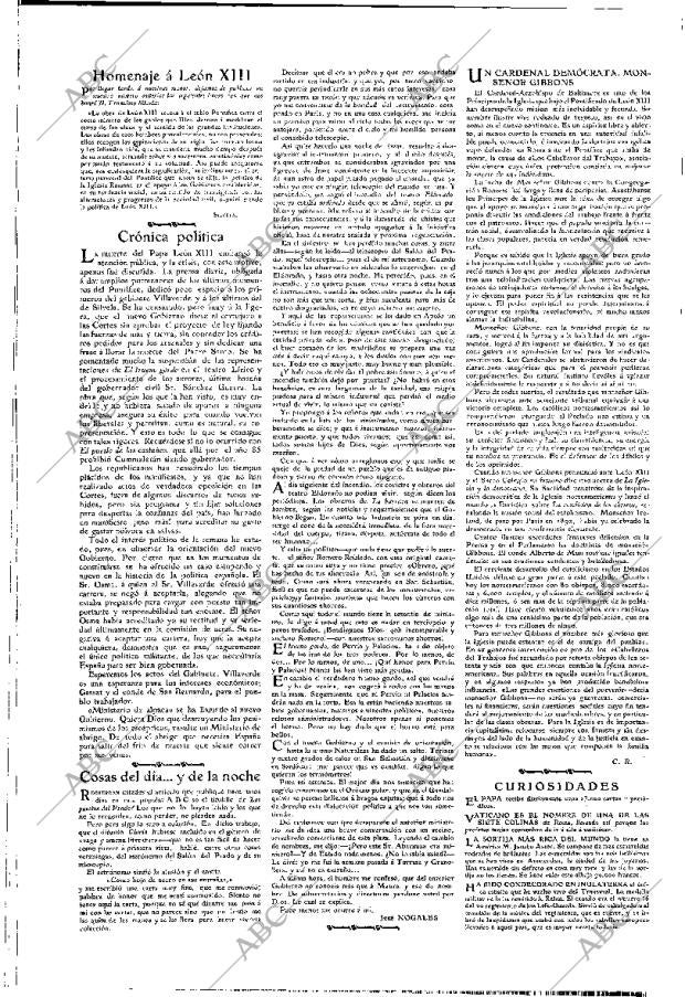 ABC MADRID 28-07-1903 página 4