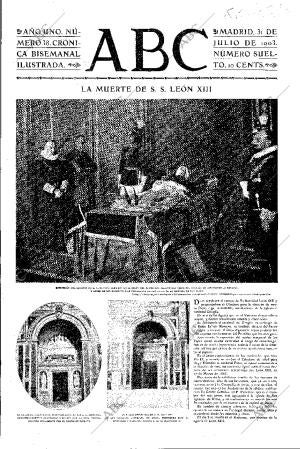 ABC MADRID 31-07-1903 página 3