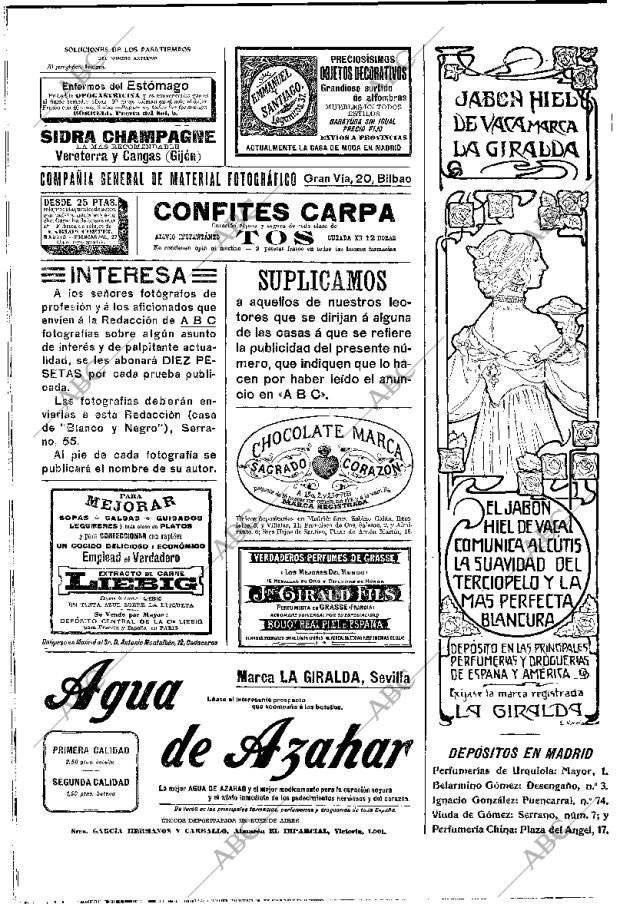ABC MADRID 14-08-1903 página 2