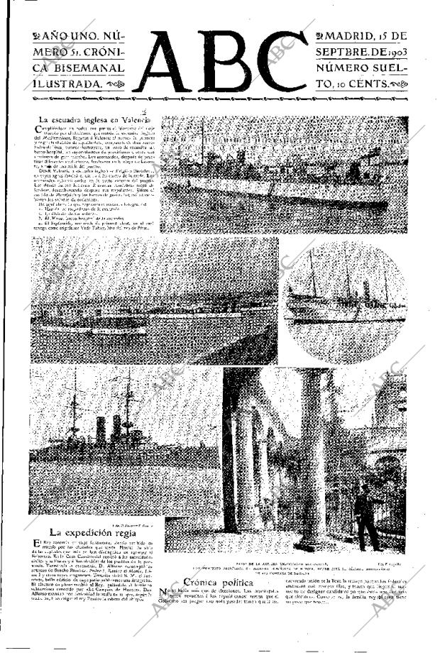 ABC MADRID 15-09-1903 página 3