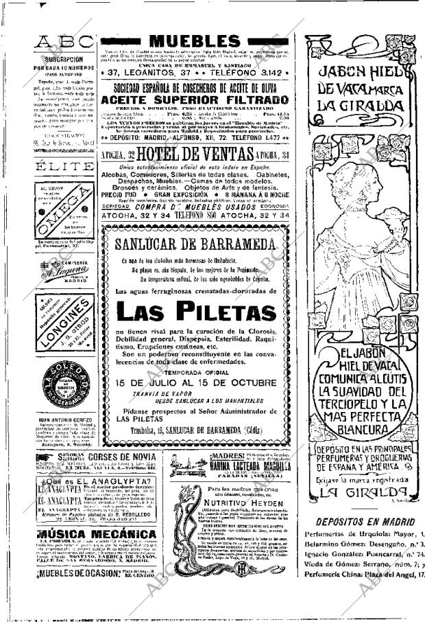 ABC MADRID 06-10-1903 página 2