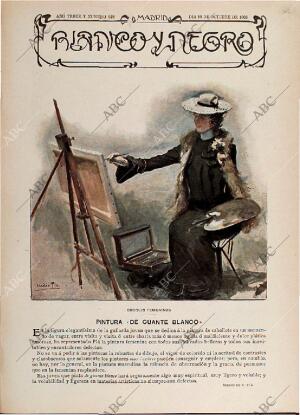 BLANCO Y NEGRO MADRID 10-10-1903 página 1