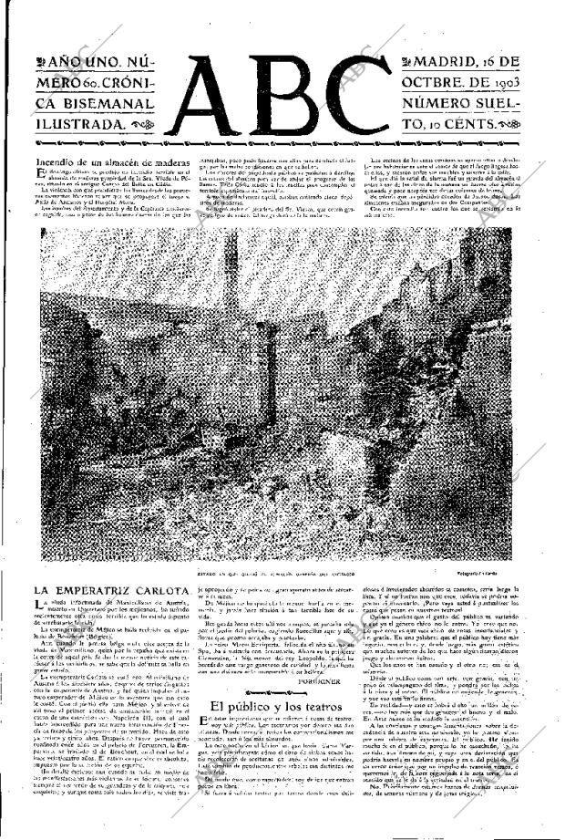 ABC MADRID 16-10-1903 página 3