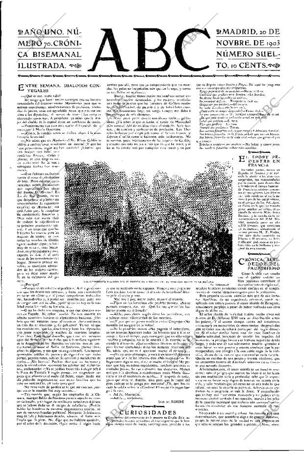 ABC MADRID 20-11-1903 página 3