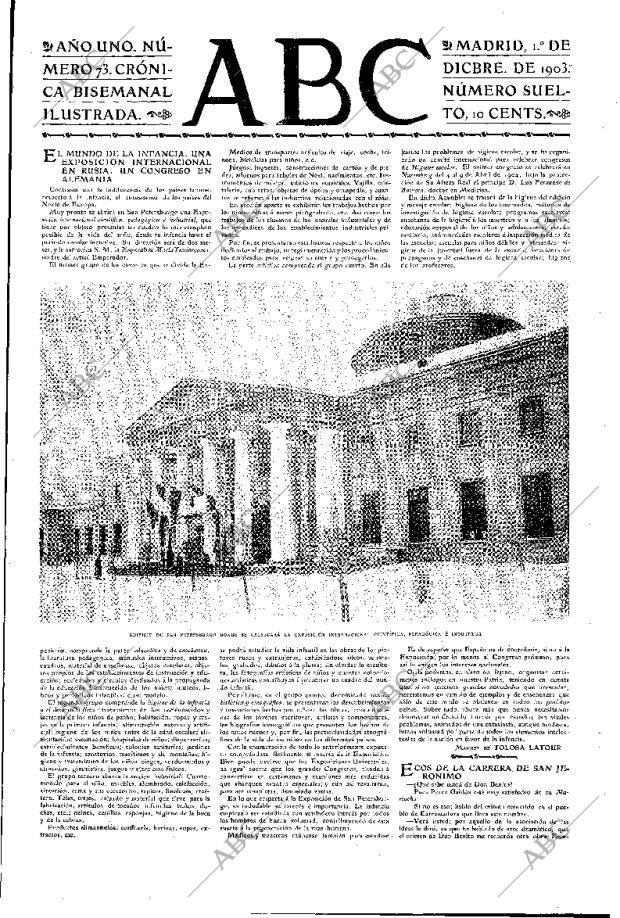 ABC MADRID 01-12-1903 página 3