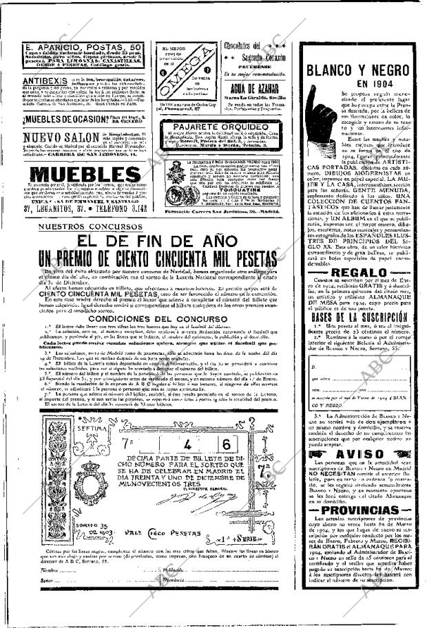 ABC MADRID 29-12-1903 página 2