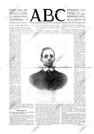 ABC MADRID 23-01-1904 página 1