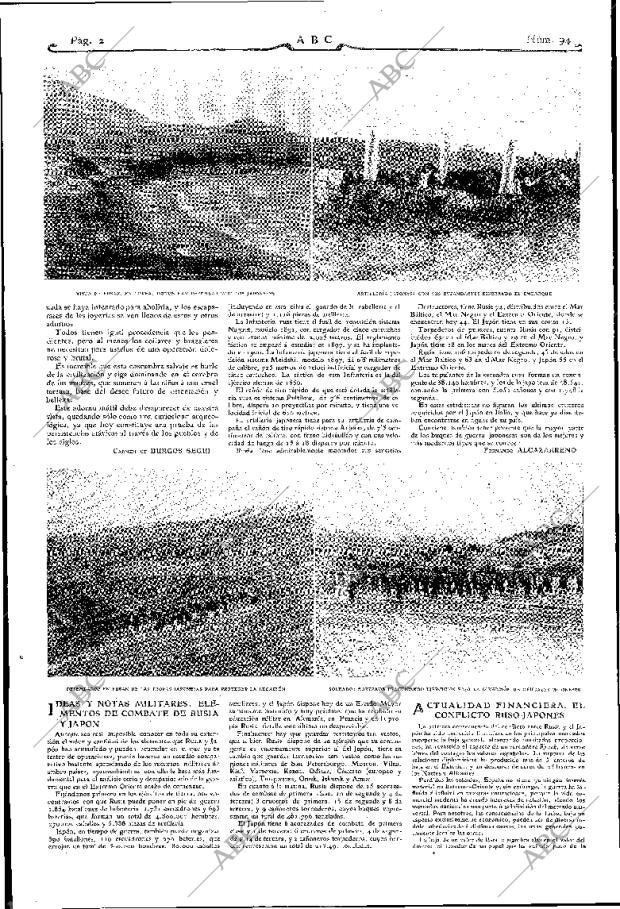 ABC MADRID 17-02-1904 página 2