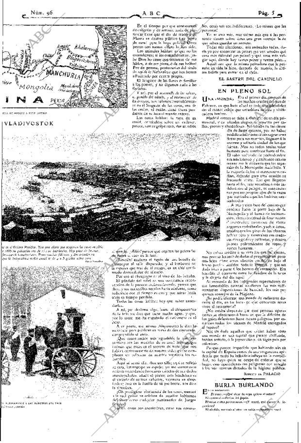ABC MADRID 27-02-1904 página 5