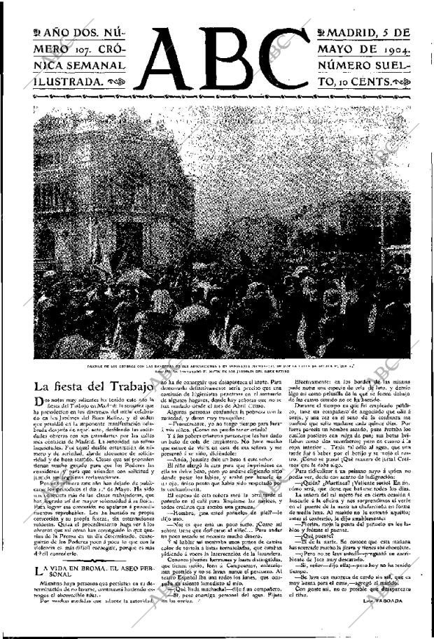 ABC MADRID 05-05-1904 página 1
