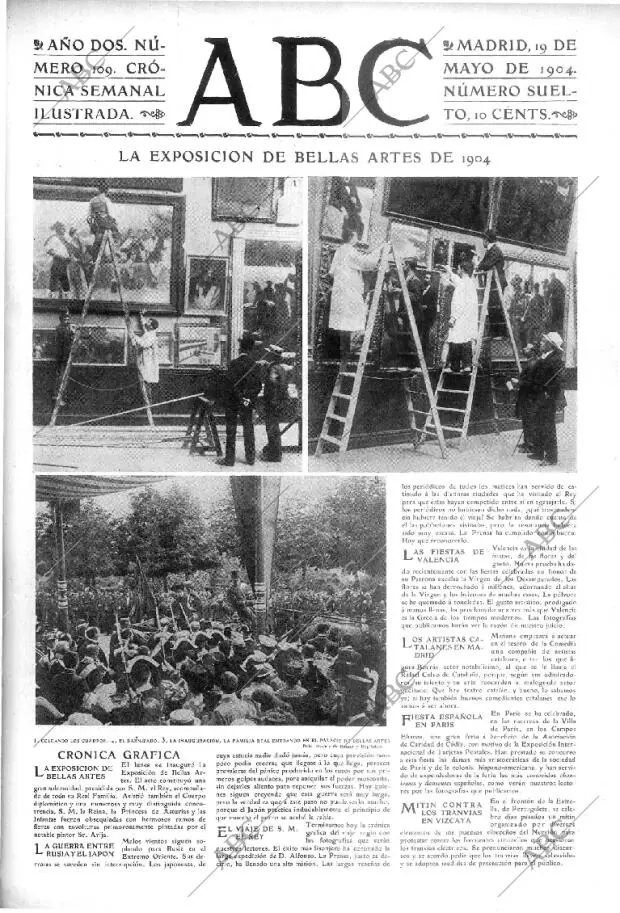 ABC MADRID 19-05-1904 página 1