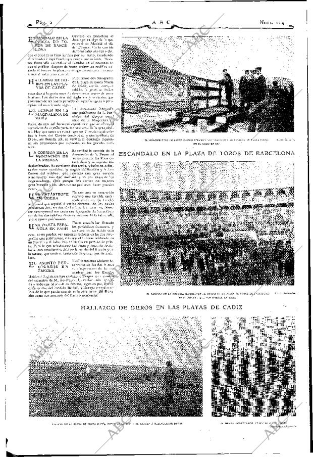 ABC MADRID 23-06-1904 página 2