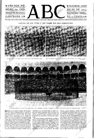 ABC MADRID 28-07-1904 página 1