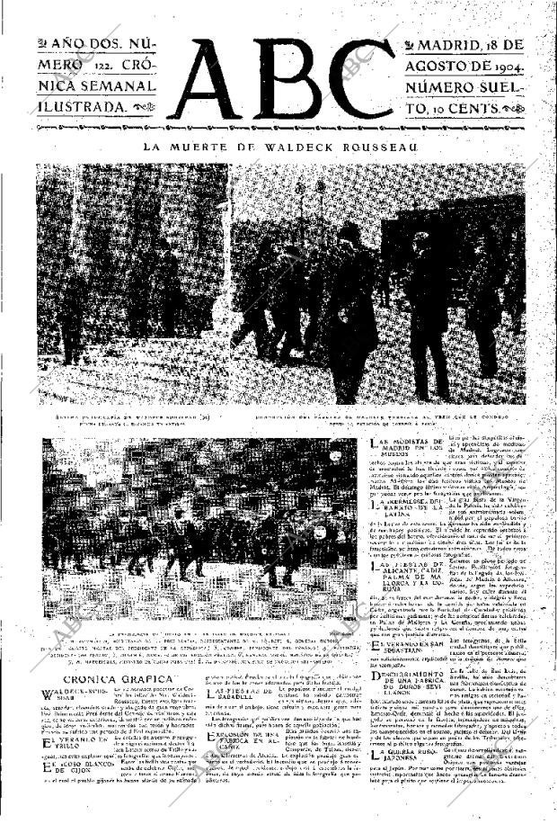 ABC MADRID 18-08-1904 página 1