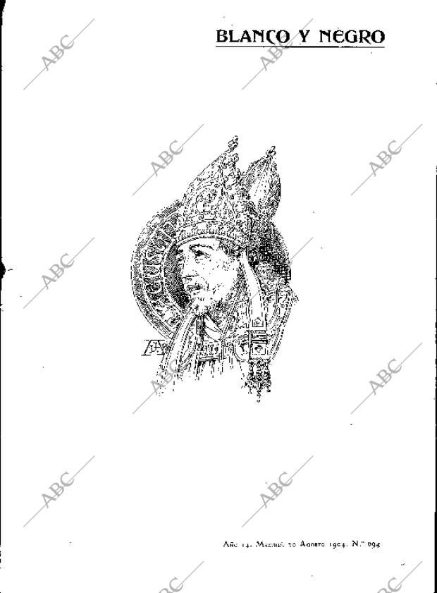 BLANCO Y NEGRO MADRID 20-08-1904 página 1