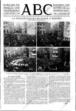 ABC MADRID 13-10-1904 página 1