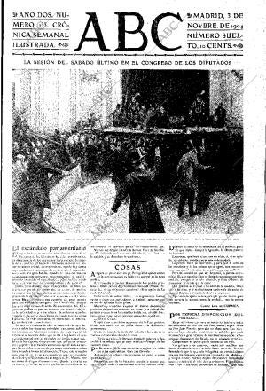 ABC MADRID 03-11-1904 página 1