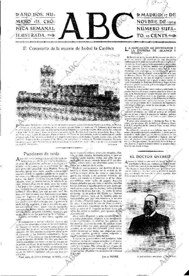 ABC MADRID 17-11-1904 página 1