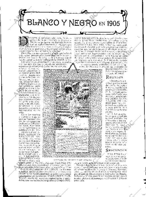 BLANCO Y NEGRO MADRID 24-12-1904 página 16
