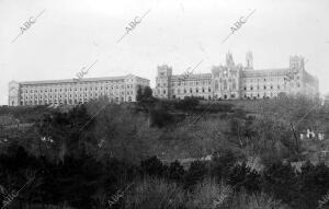 Vista de la Universidad Pontifica de Comillas