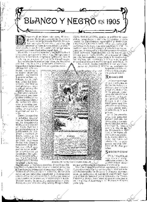 BLANCO Y NEGRO MADRID 31-12-1904 página 20