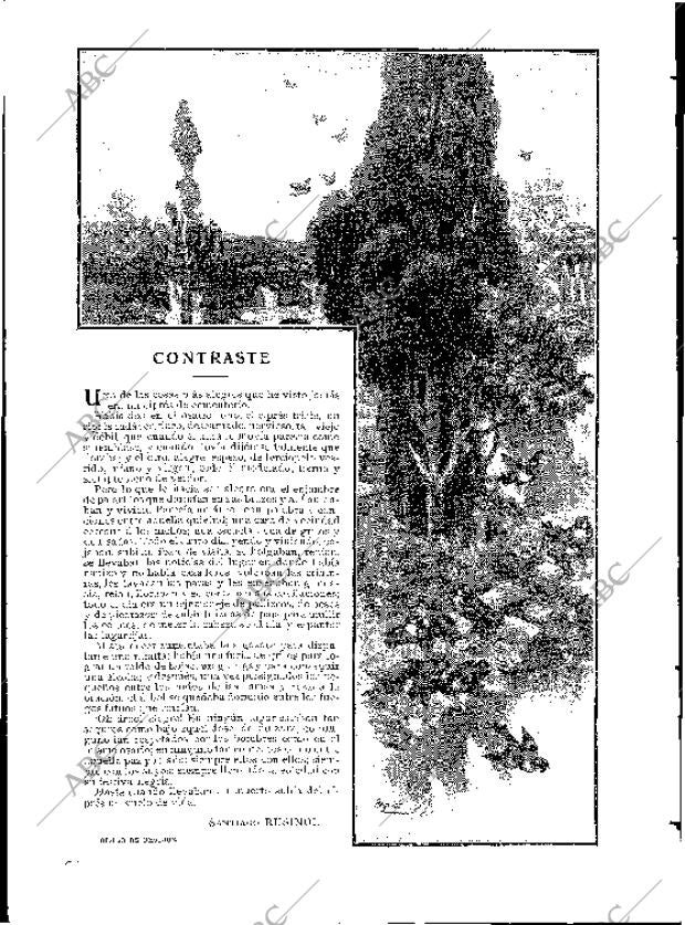 BLANCO Y NEGRO MADRID 07-01-1905 página 18