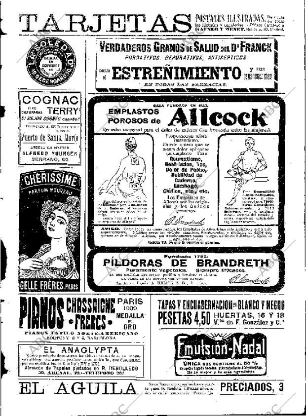 BLANCO Y NEGRO MADRID 07-01-1905 página 3