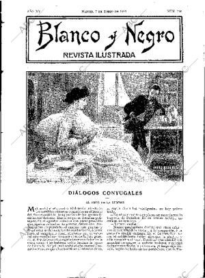 BLANCO Y NEGRO MADRID 07-01-1905 página 5