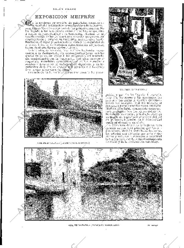 BLANCO Y NEGRO MADRID 25-02-1905 página 20