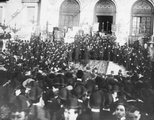 Homenaje a Don José Echegaray en la Biblioteca Nacional