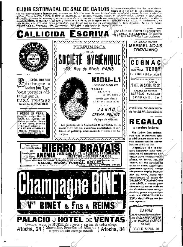 BLANCO Y NEGRO MADRID 11-03-1905 página 23