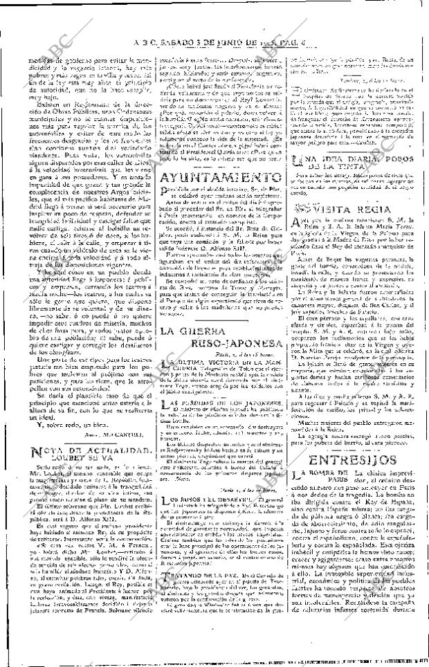 ABC MADRID 03-06-1905 página 6