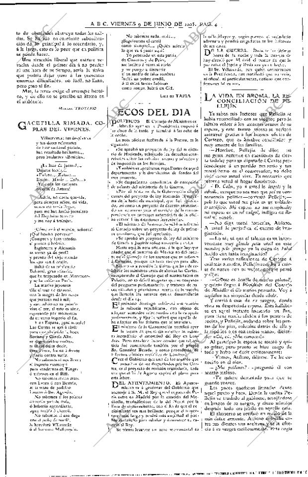 ABC MADRID 09-06-1905 página 4