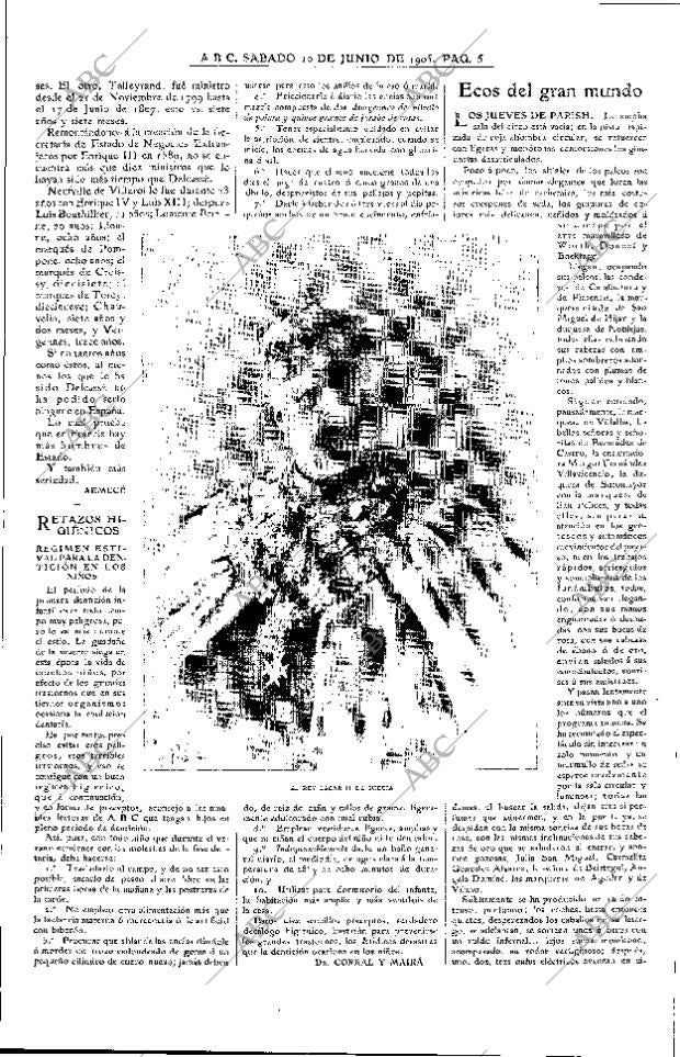 ABC MADRID 10-06-1905 página 5