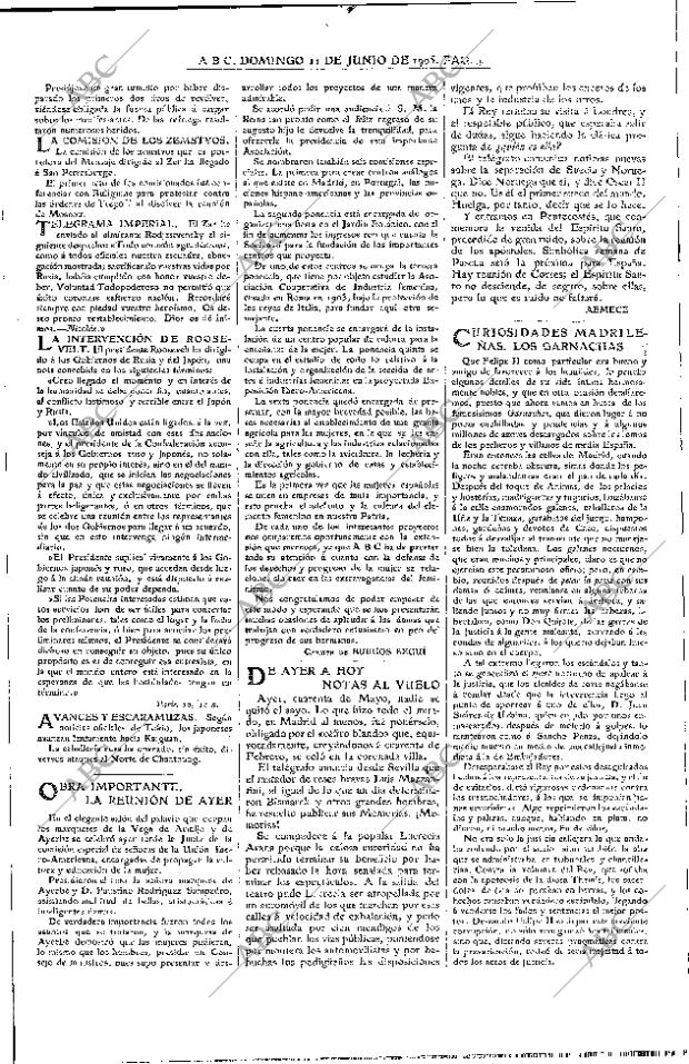 ABC MADRID 11-06-1905 página 4