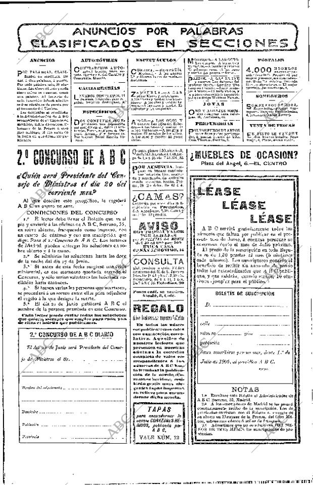 ABC MADRID 12-06-1905 página 2
