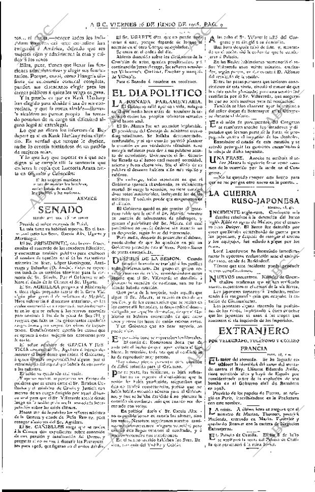 ABC MADRID 16-06-1905 página 9