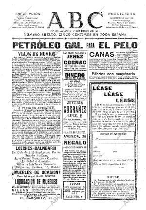 ABC MADRID 17-06-1905 página 1