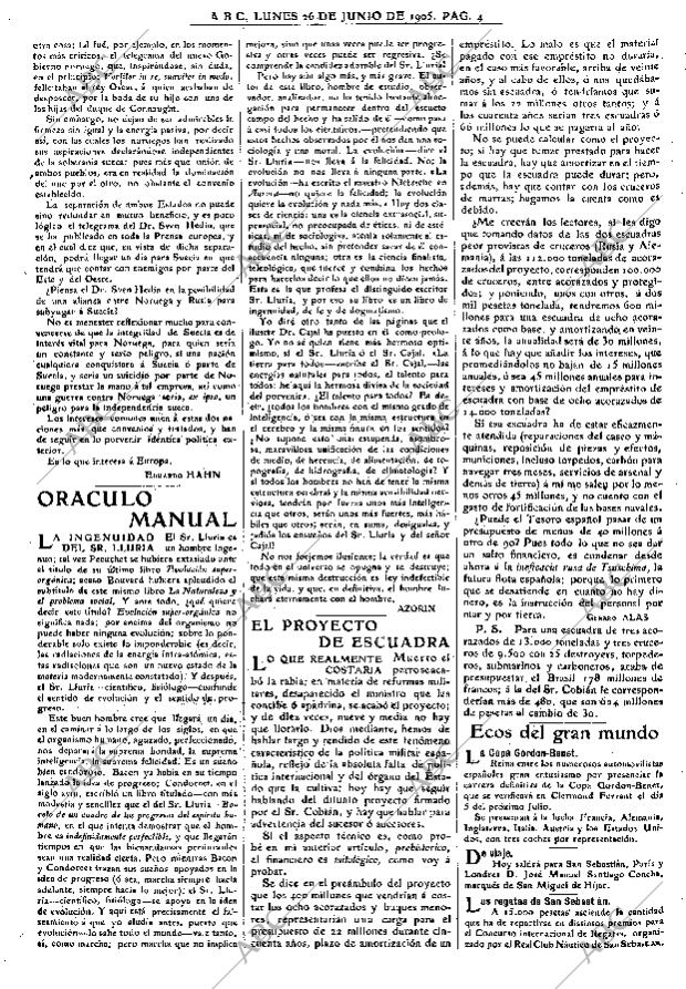 ABC MADRID 26-06-1905 página 4