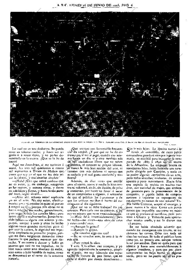 ABC MADRID 26-06-1905 página 6