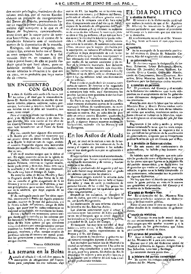 ABC MADRID 26-06-1905 página 9