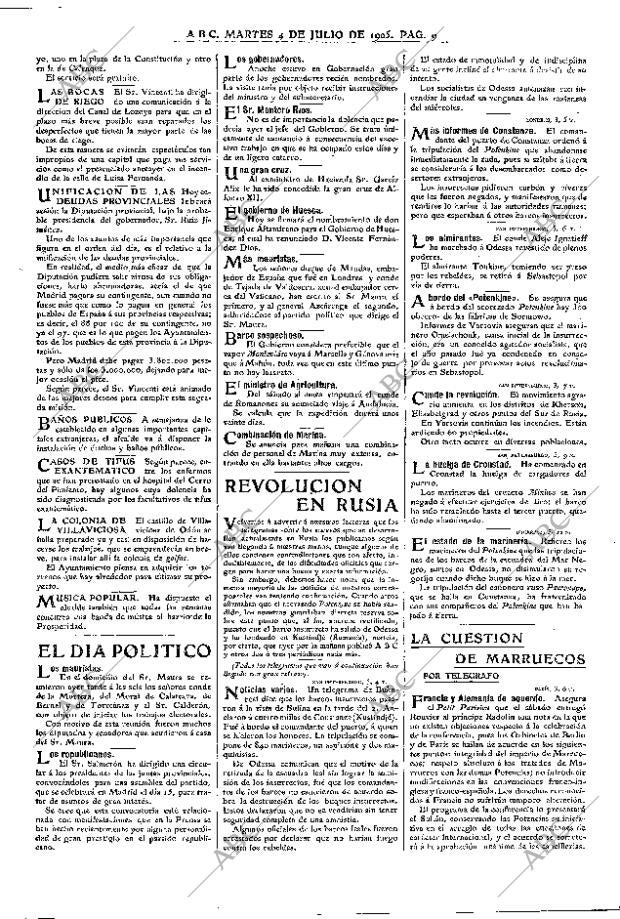 ABC MADRID 04-07-1905 página 9