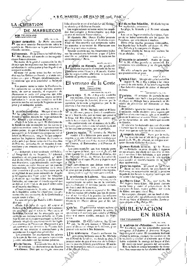 ABC MADRID 11-07-1905 página 10