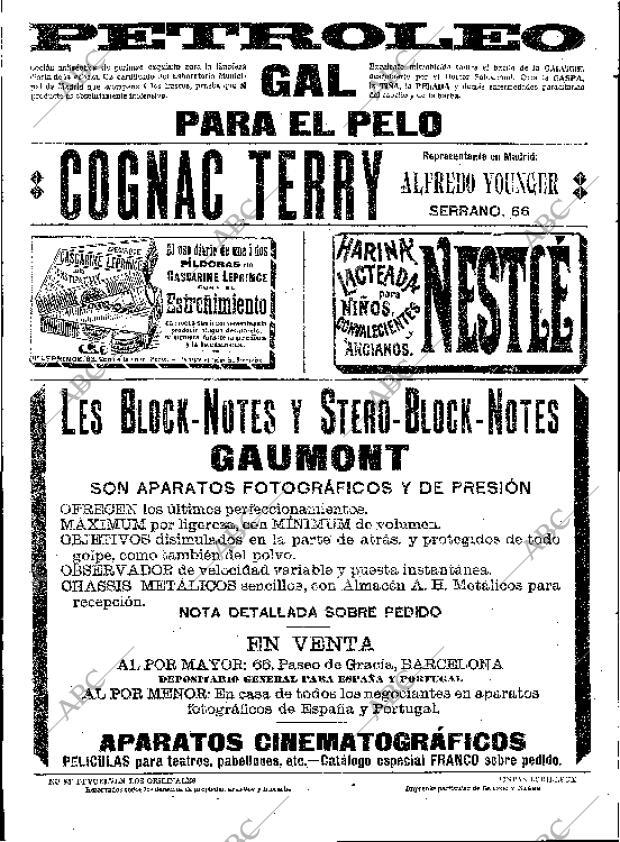 BLANCO Y NEGRO MADRID 15-07-1905 página 20