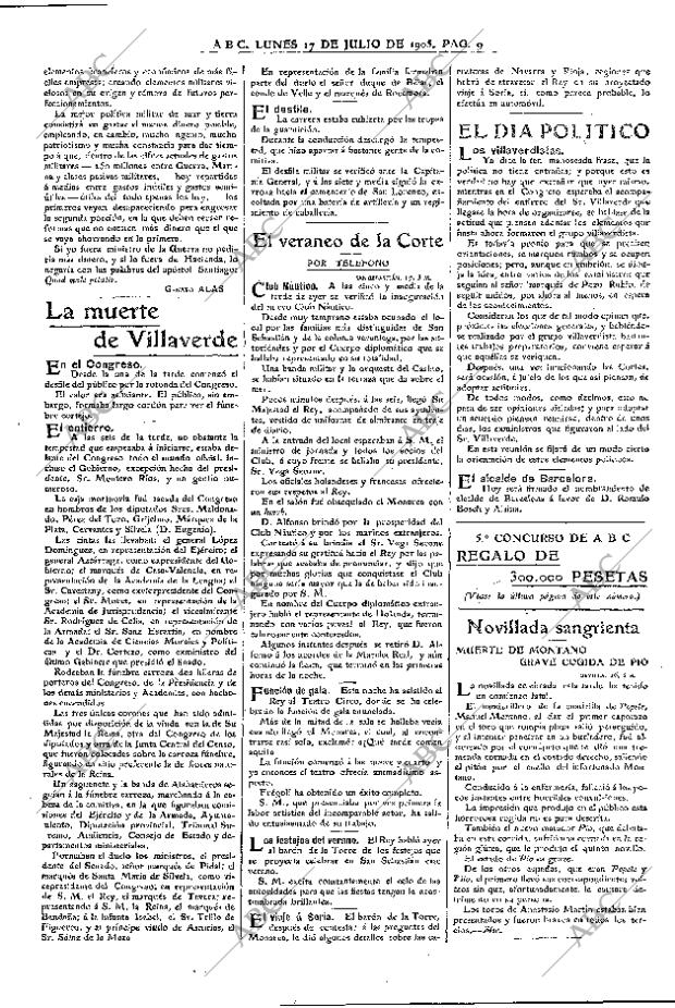 ABC MADRID 17-07-1905 página 9