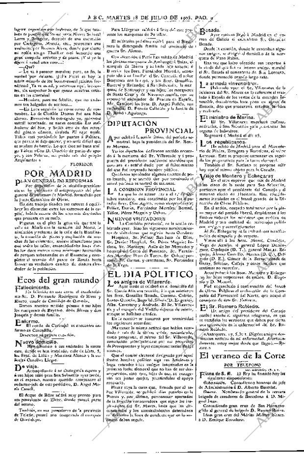 ABC MADRID 18-07-1905 página 9