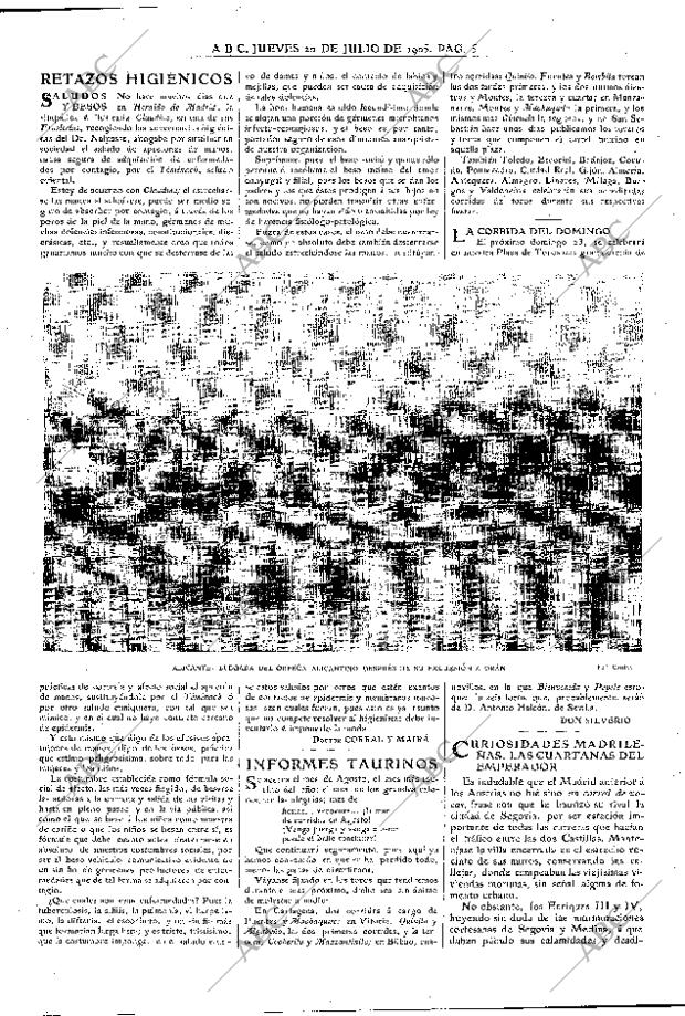 ABC MADRID 20-07-1905 página 5