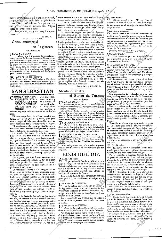 ABC MADRID 23-07-1905 página 9